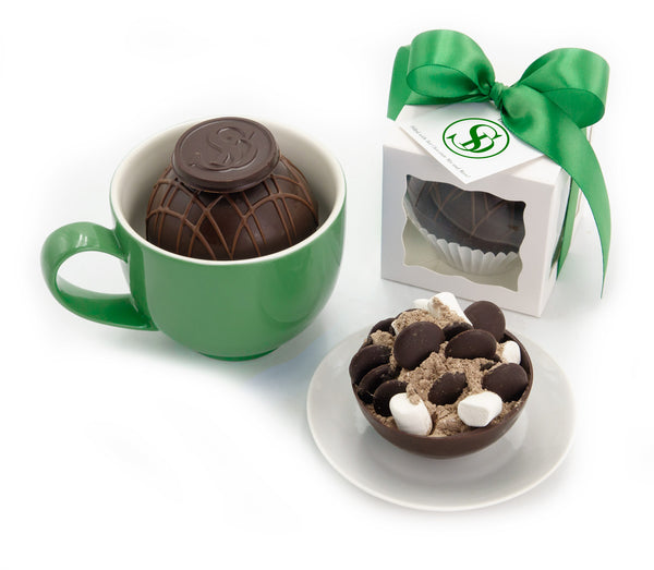 Vegan Hot Chocolate Bomb | Sweet Designs Chocolatier