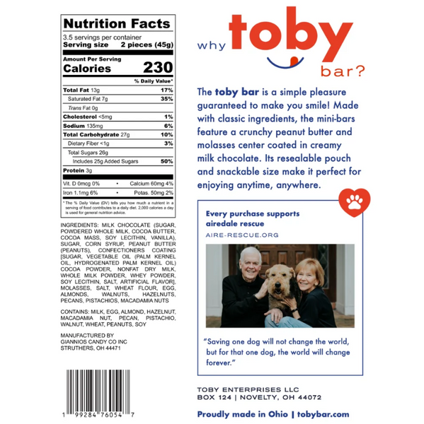 toby bar
