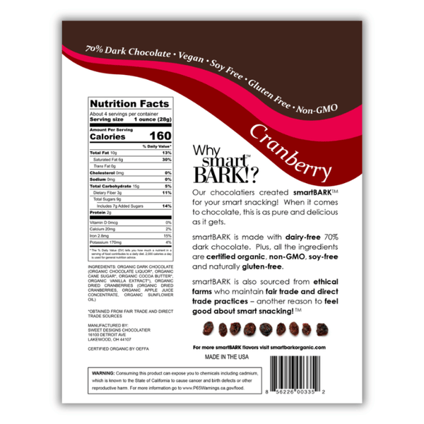 smartBARK! Cranberry