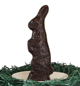 Vegan 70% dark chocolate solid bunny