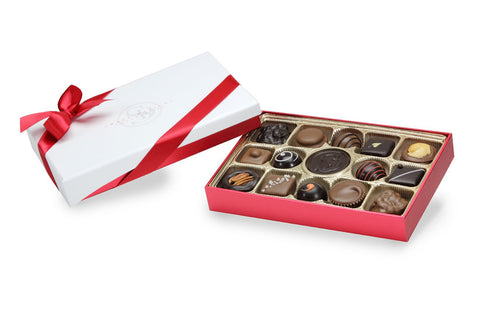 15 pc box of gourmet chocolates, beautifully presented