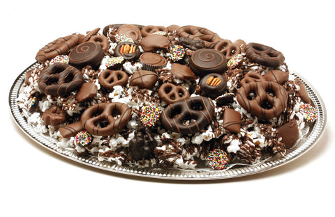 Deluxe Chocolate-Covered Popcorn Tray