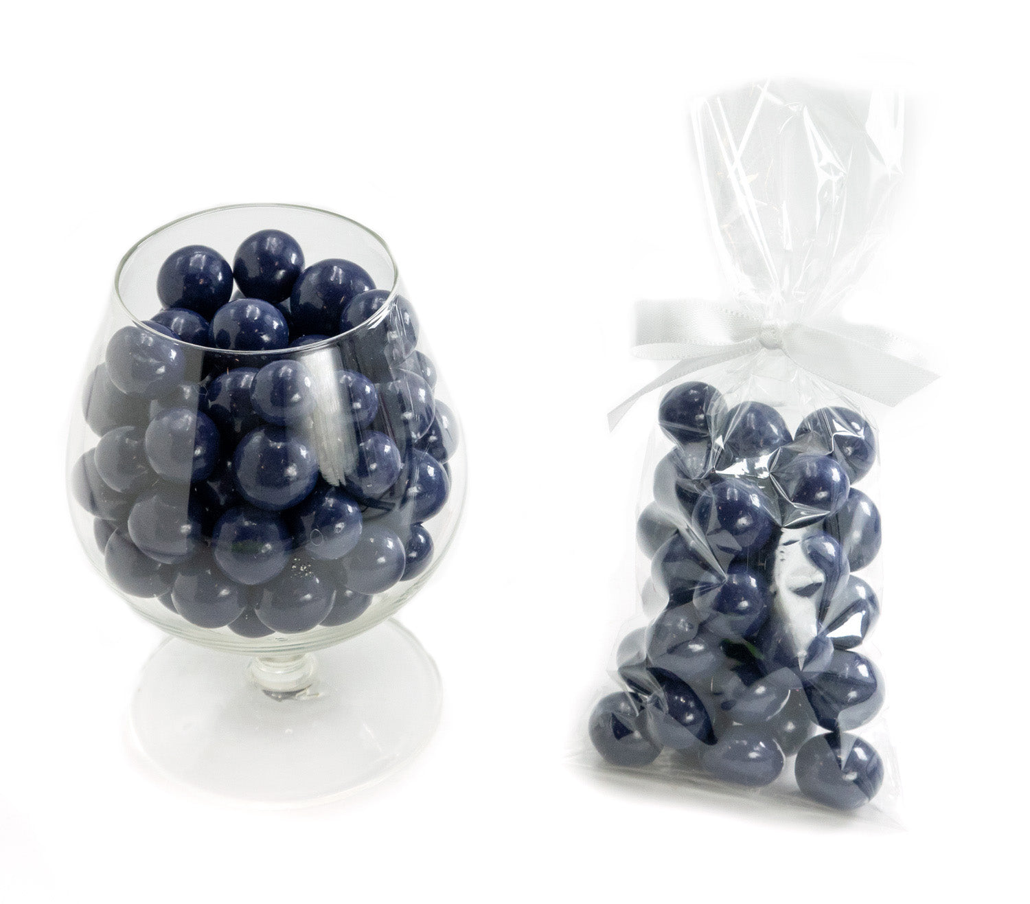 Chocolate-covered dried blueberries