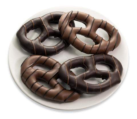 Chocolate covered pretzels