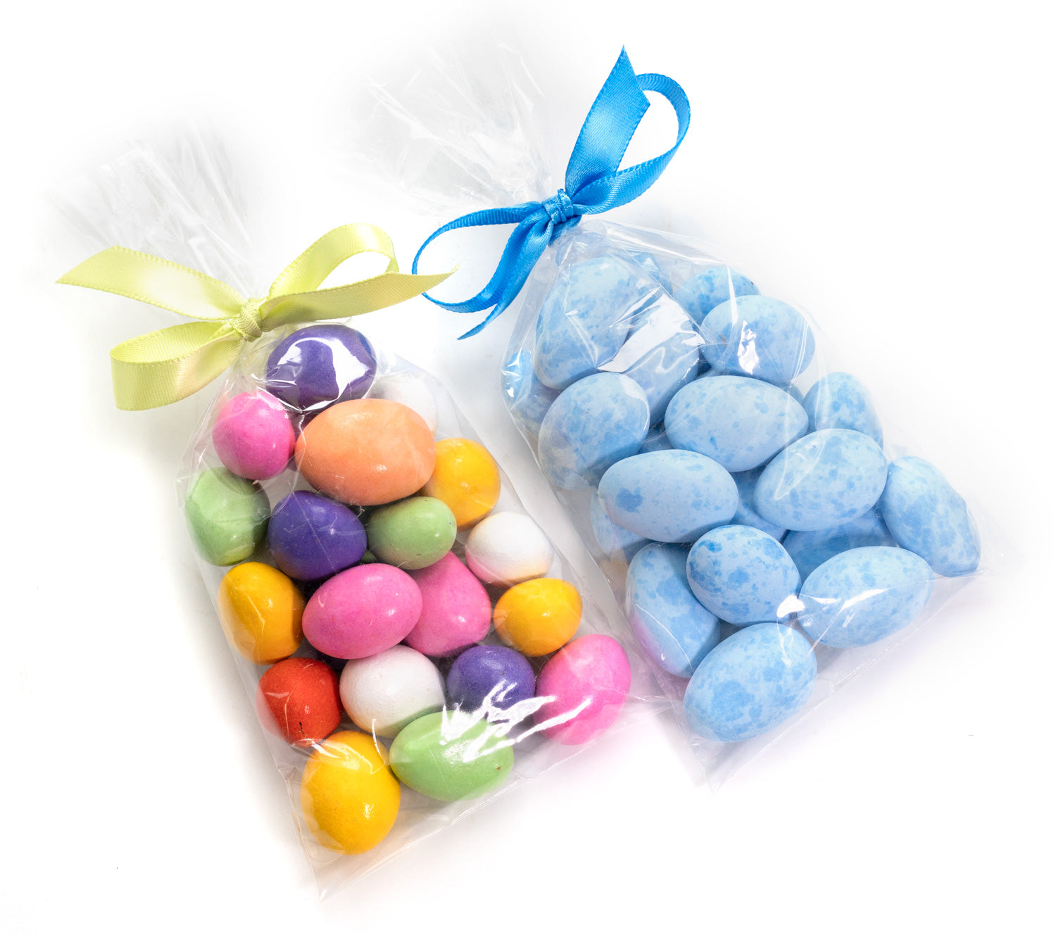 Candy robin's eggs and fruit cordials