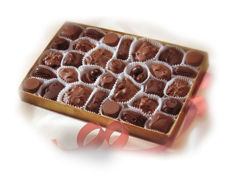 An assortment of sugar-free chocolates