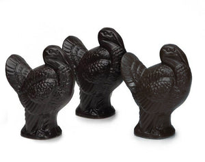 Vegan 70% dark chocolate Thanksgiving Turkeys