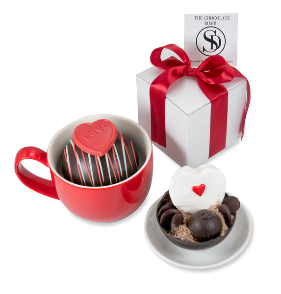 Valentine's Gourmet Hot Chocolate Bomb!