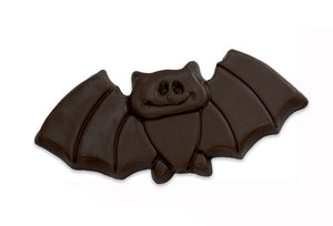 Halloween bat-shaped vegan chocolate