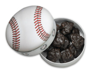 Baseball gift box with chocolates