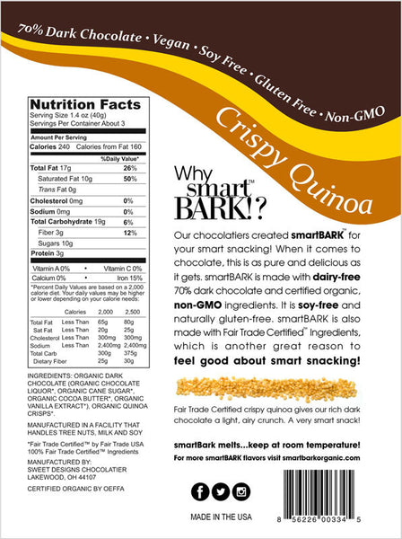 smartBARK! Crispy Quinoa